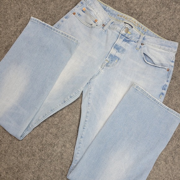 American Eagle Jeans Mens 32x30 Blue Denim Original Boot Extreme Flex 4 Outdoor - Picture 1 of 12